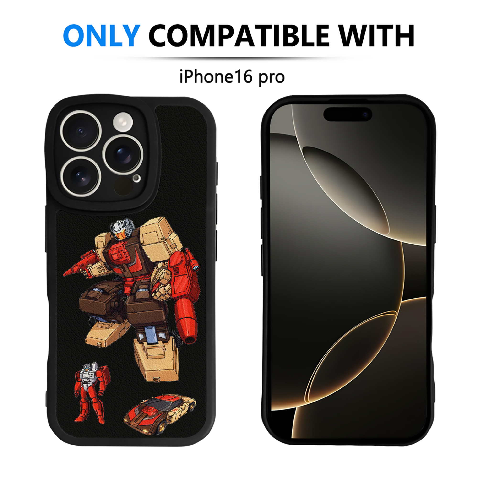 （画像用）  【iPhone 16シリーズ対応】シリコンスマホケース（レザー調） 材質：シリコン
